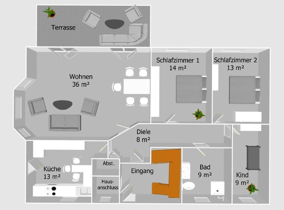 Apartmán Familienurlaub Im Gruenen Wernigerode Exteriér fotografie